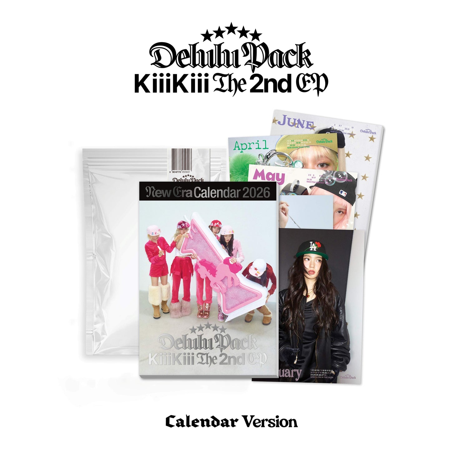 KiiiKiii - Delulu Pack - Calendar Version