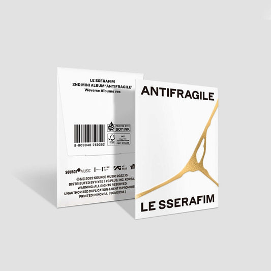 LE SSERAFIM - ANTIFRAGILE - Weverse Album Version
