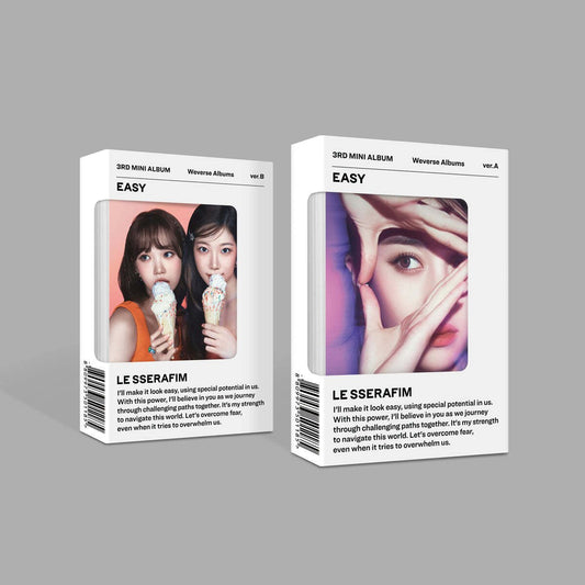 LE SSERAFIM - EASY - Weverse Album Version