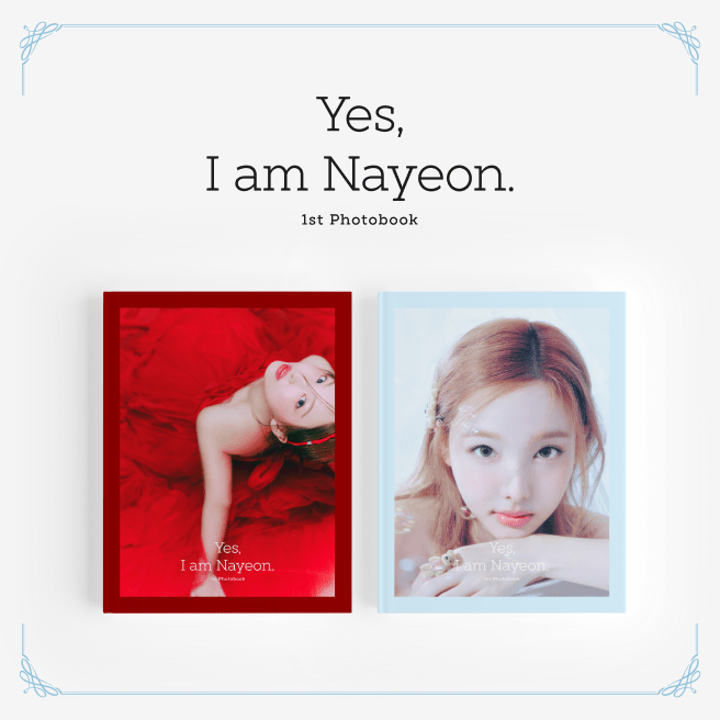 NAYEON - 1st PHOTOBOOK [Yes, I am Nayeon] Burgundy Ver.