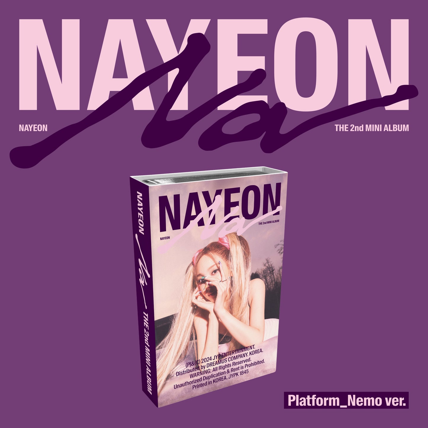 NAYEON (TWICE) - 2ND MINI ALBUM [NA] PLATFORM_NEMO Ver.