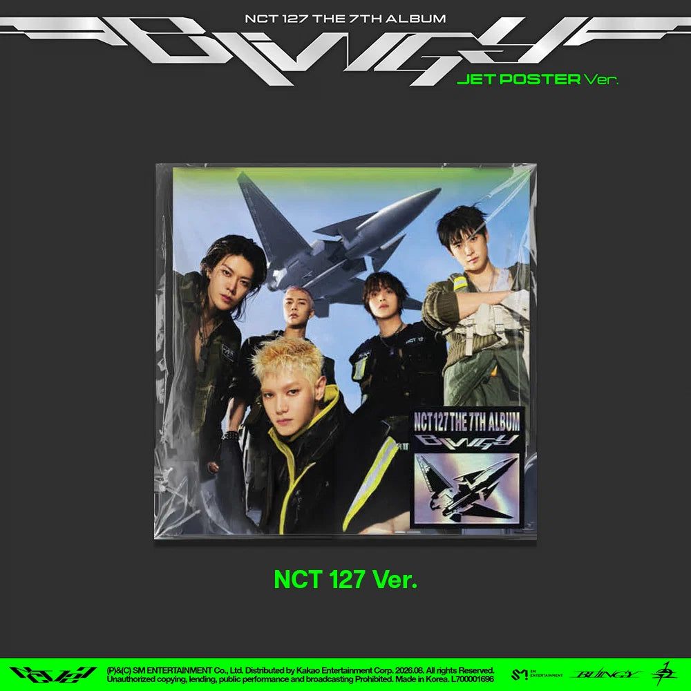 NCT 127 - BLINGY - JET Poster Version