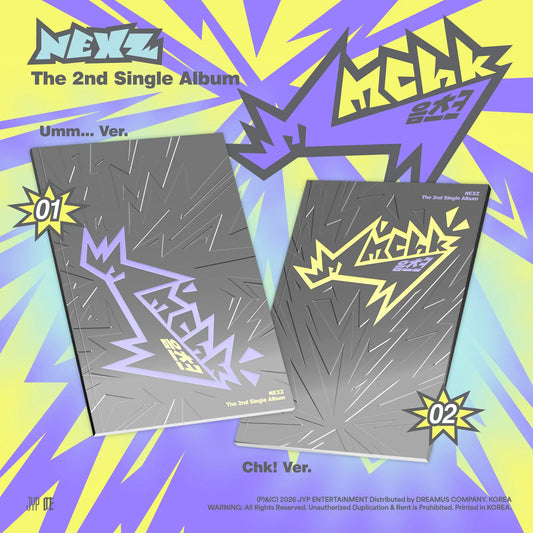 NEXZ - Secondo Single Album [Mmchk] Standard Ver.