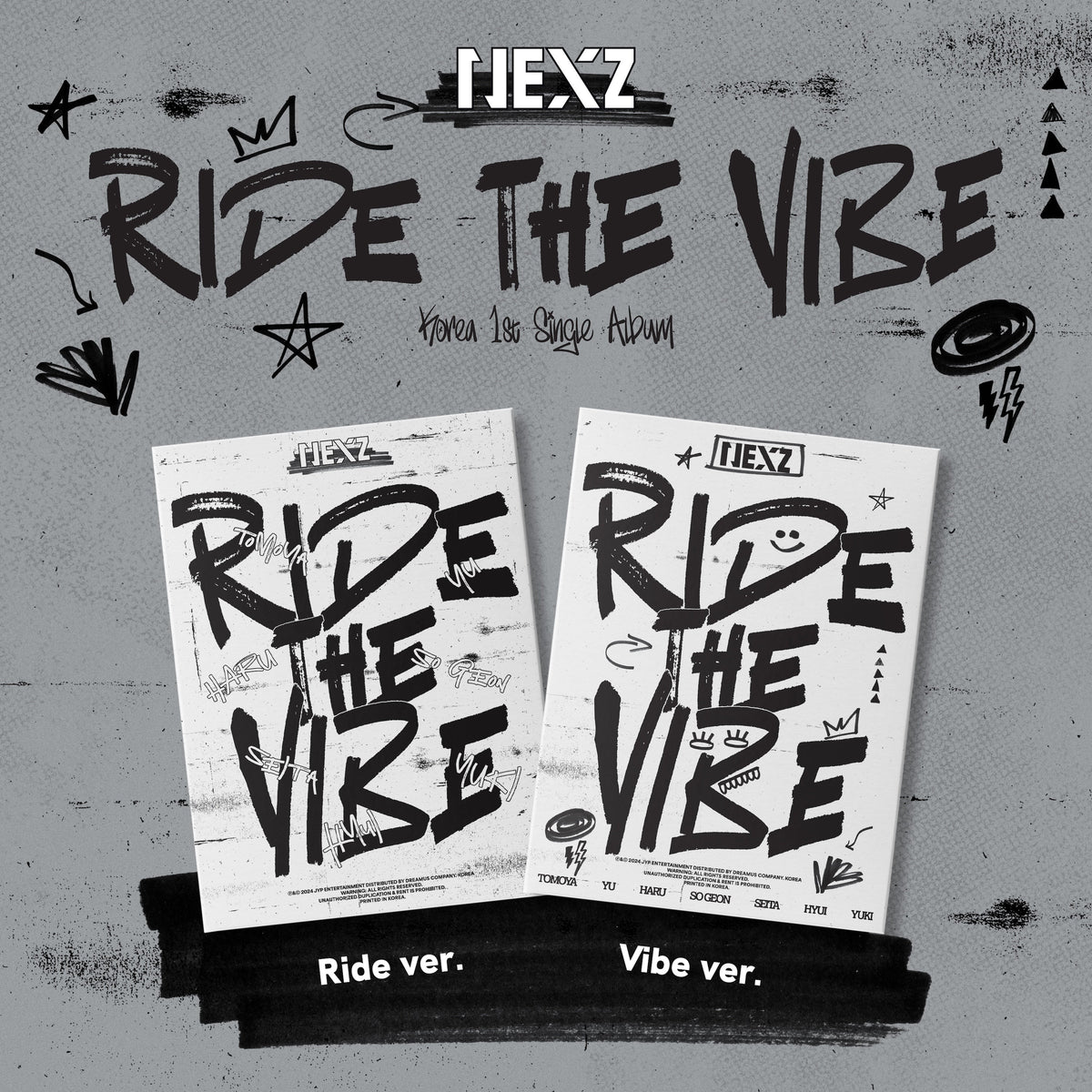 NEXZ - RIDE THE VIBE - STANDARD Version