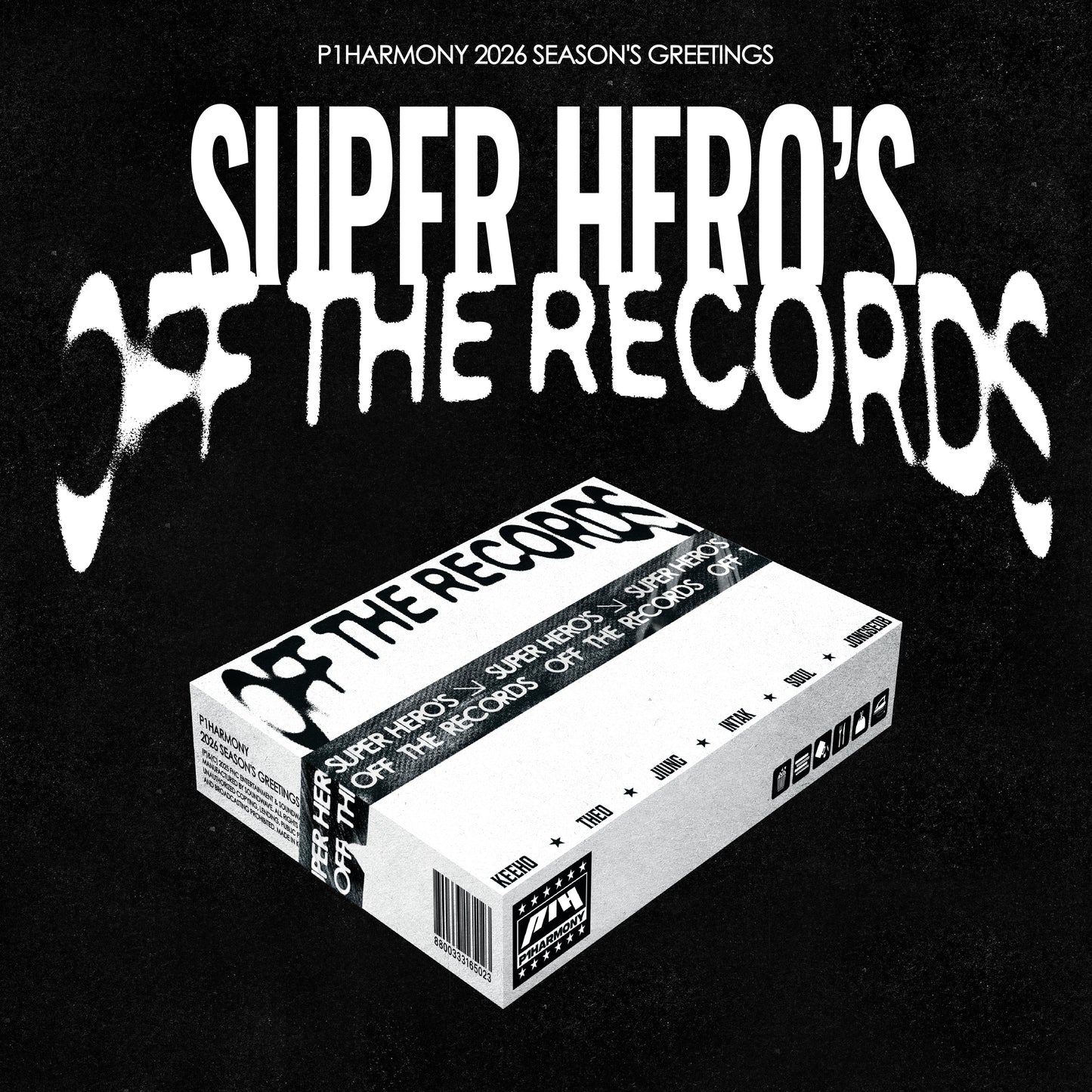 P1Harmony - 2026 SEASON'S GREETINGS [SUPER HERO'S OFF THE RECORDS]