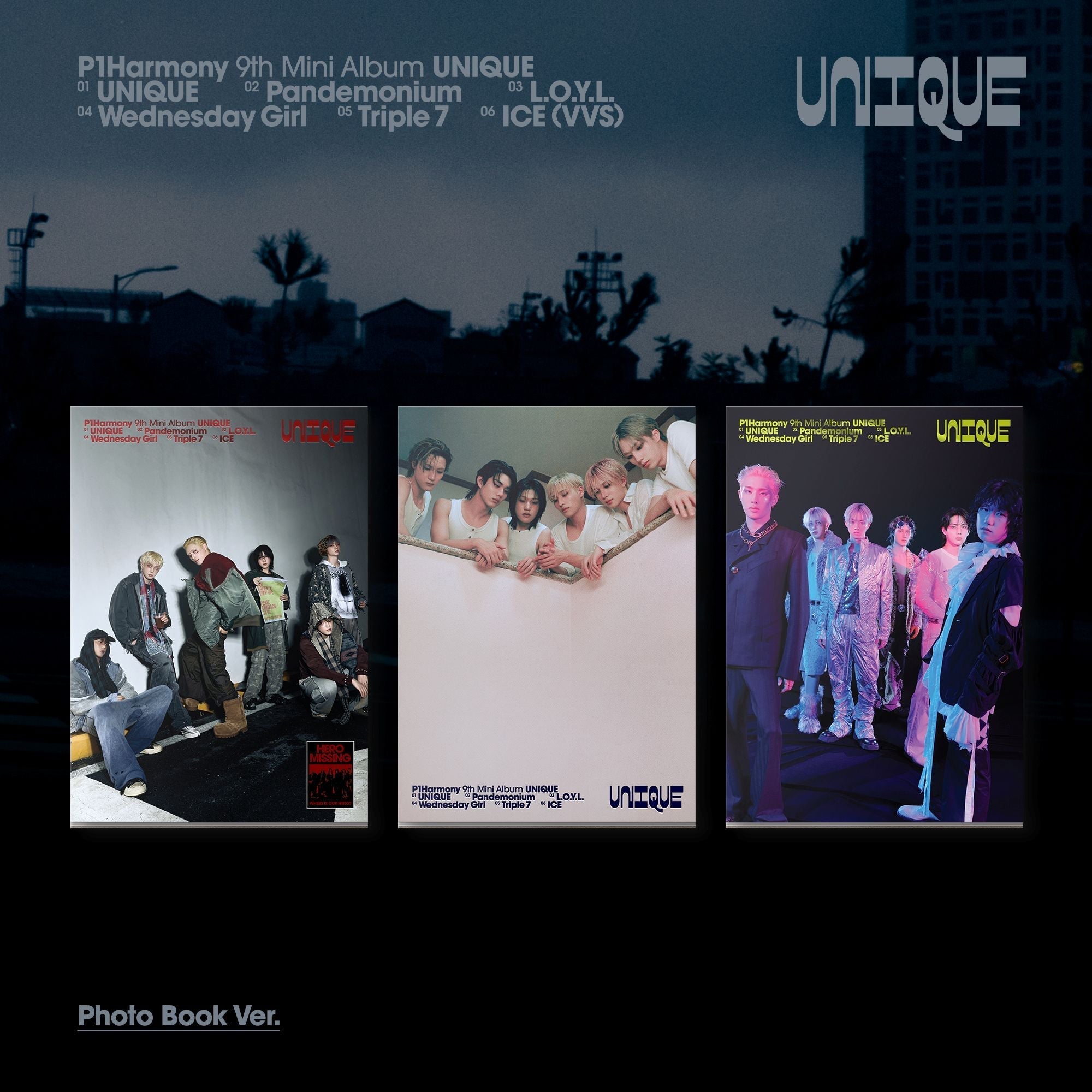 P1Harmony - UNIQUE - Photobook Version – Dalnora