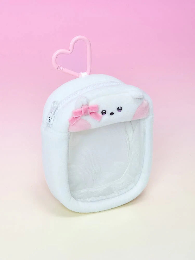 BT21 - [minini RIBBONED U] BACKCHARM POUCH