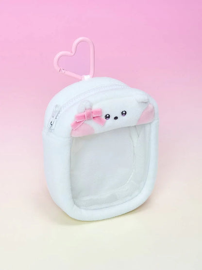 BT21 - [minini RIBBONED U] BACKCHARM POUCH