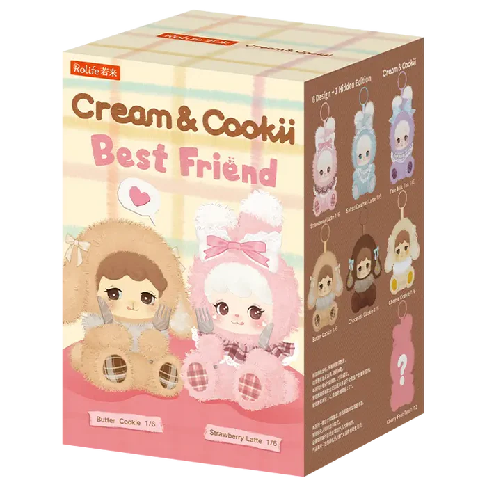 Robotime Cream Bunny & Cookii Bunny - Best Friend