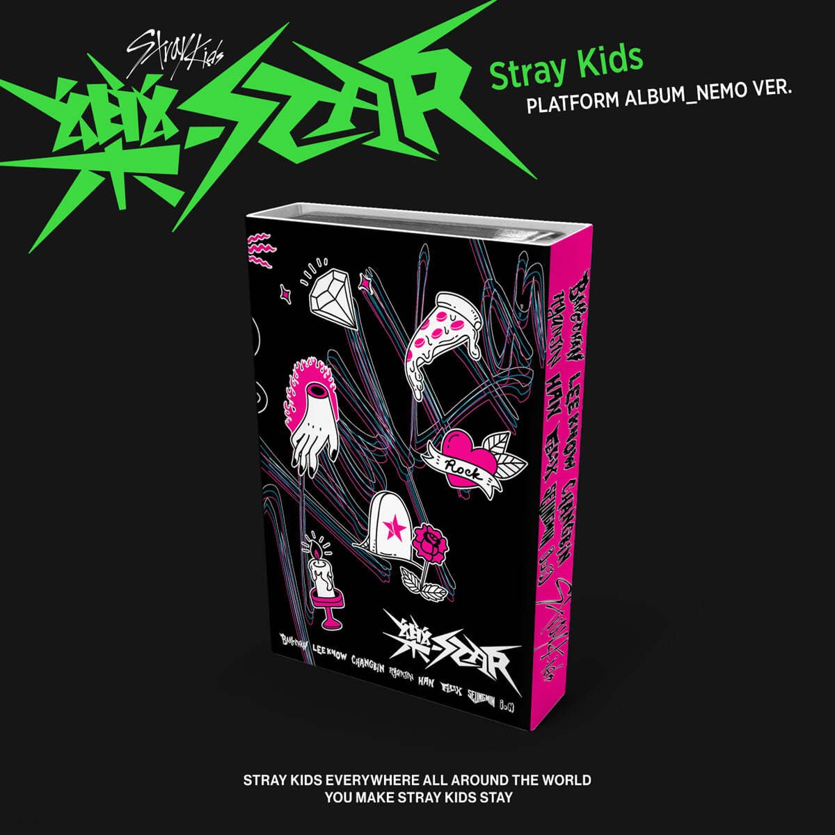 STRAY KIDS - 樂-STAR (ROCK STAR) - Platform Album NEMO Version