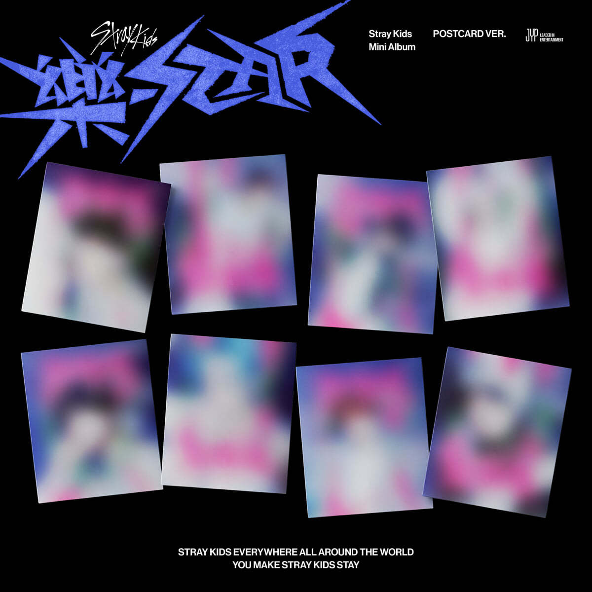 STRAY KIDS - 樂-STAR (ROCK STAR) - Postcard Version