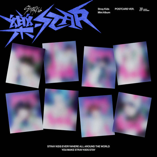 STRAY KIDS - 樂-STAR (ROCK STAR) - Postcard Version