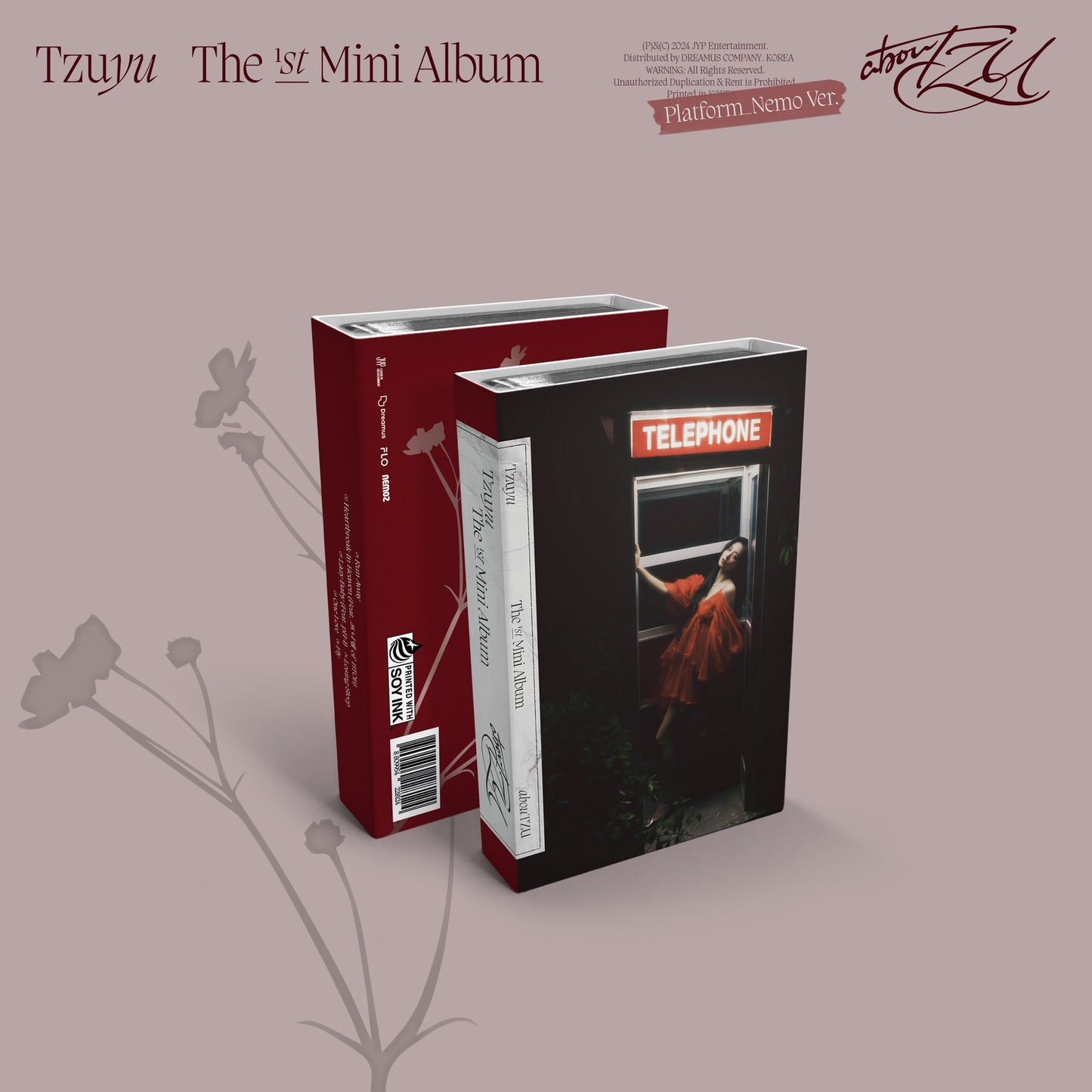 Tzuyu - 1st Mini Album [abouTZU] Platform_Nemo Ver.