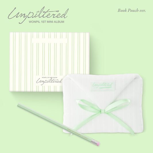 WONPIL - Unpiltered - Book Pouch Version