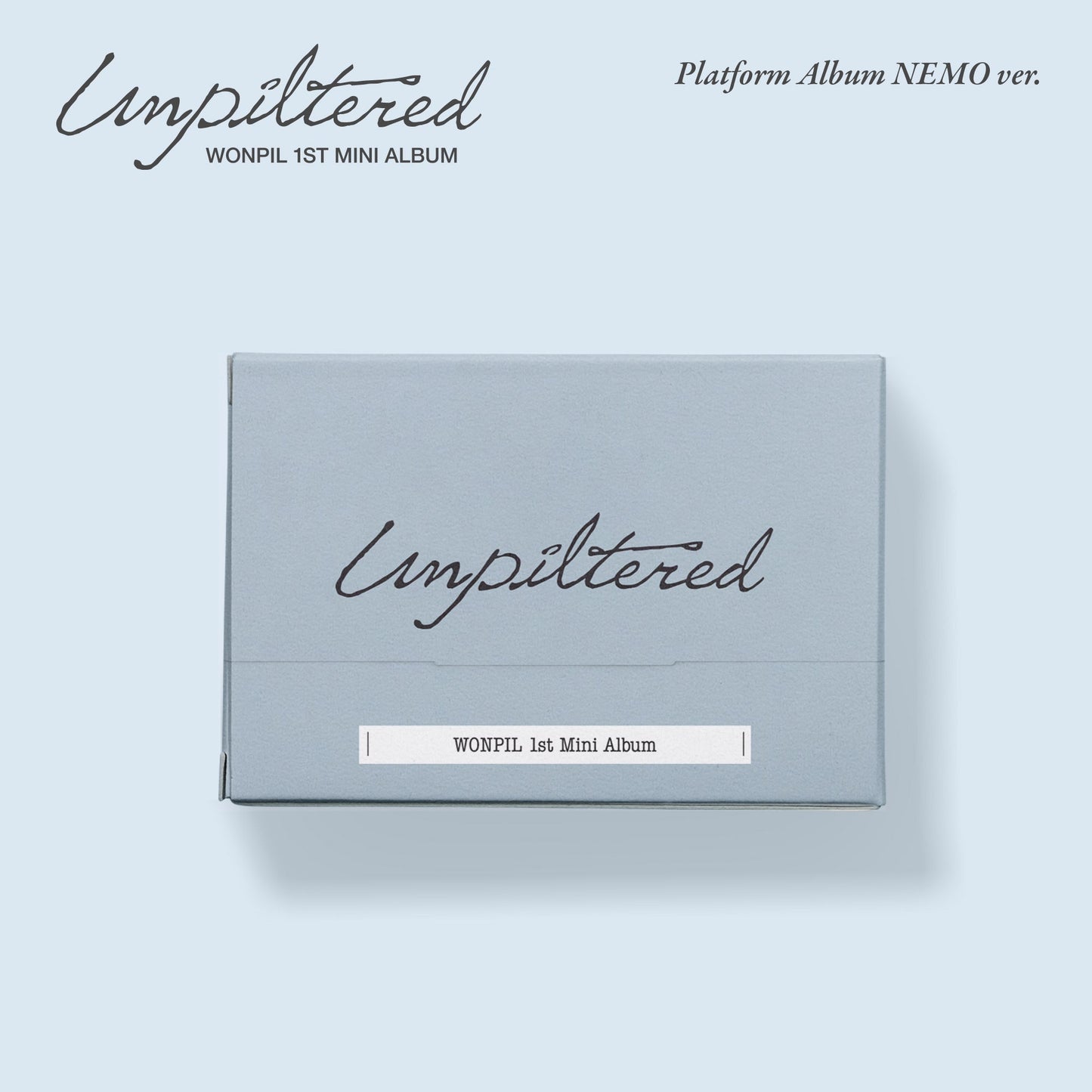 WONPIL - Unpiltered - Platform Album NEMO Version