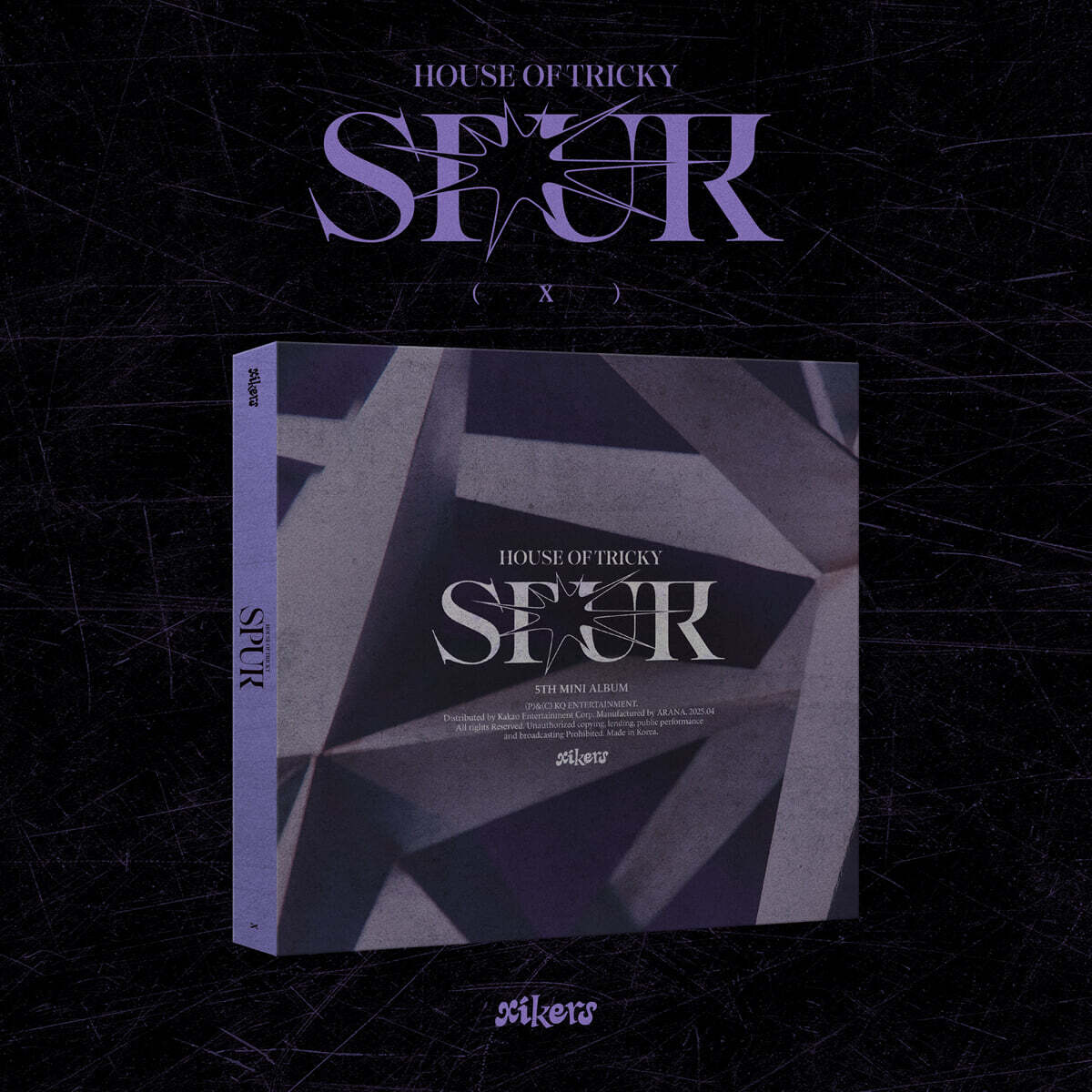 xikers - 5th Mini Album [HOUSE OF TRICKY  SPUR] Standard Ver.