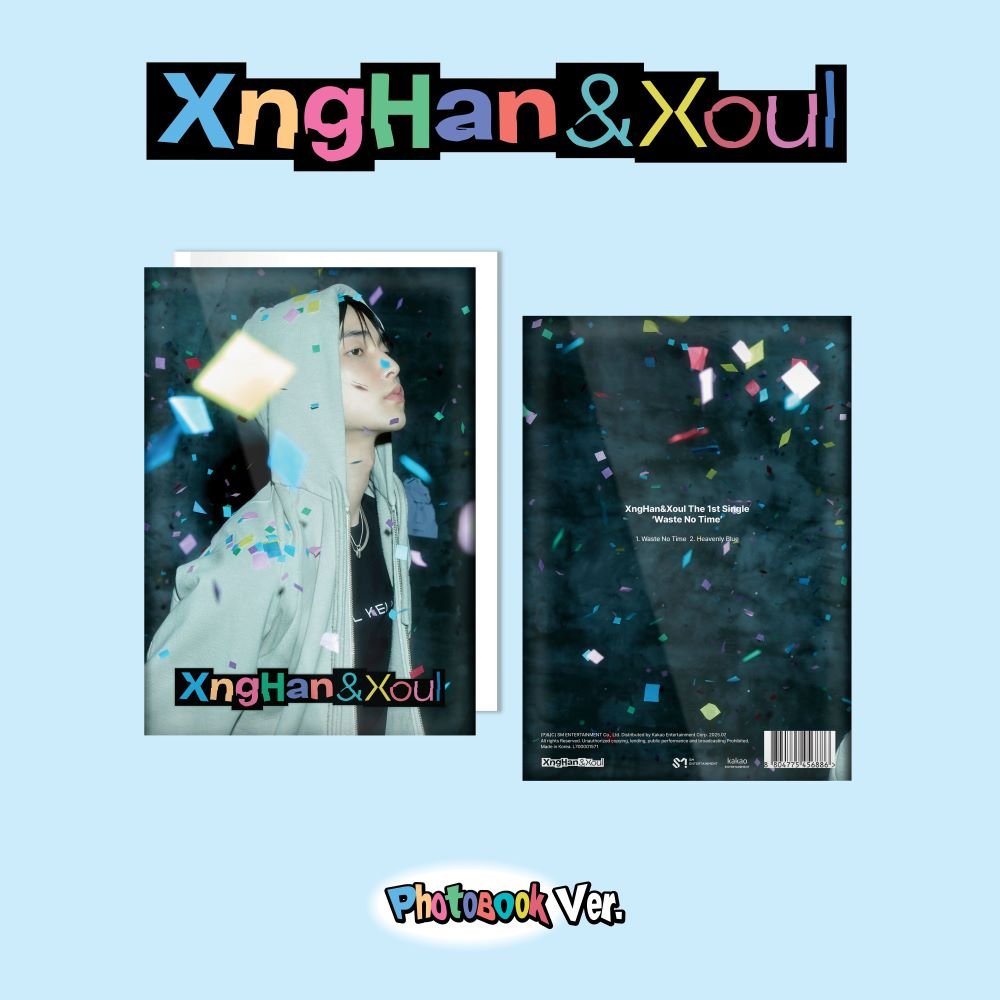 XngHan&Xoul - 1° Single Album [Waste No Time] Photo Book Ver.