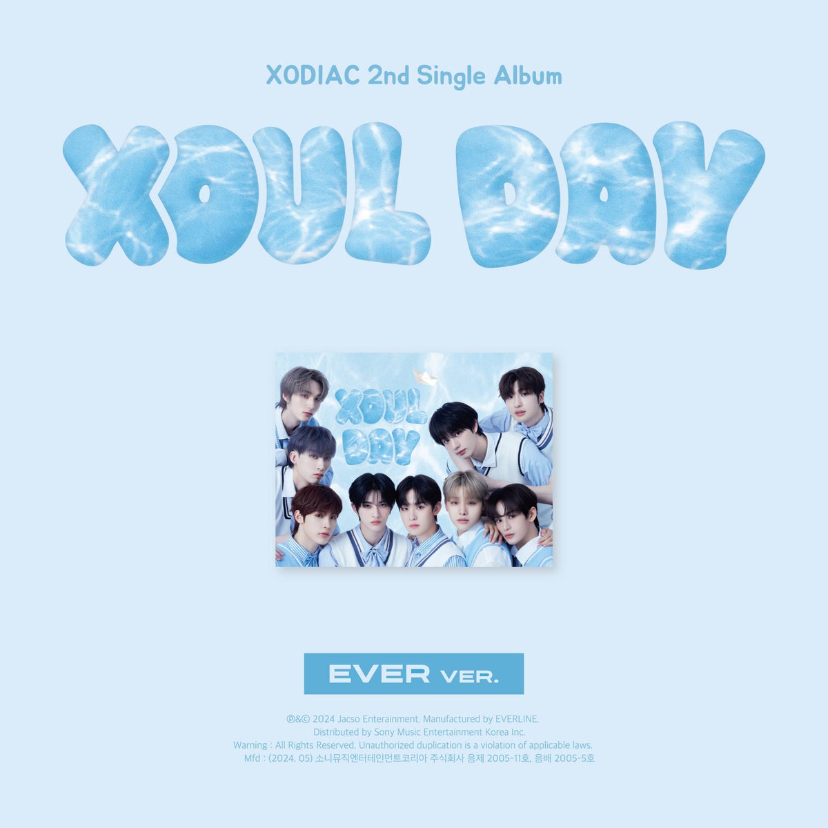 XODIAC - 2° SINGLE ALBUM [XOUL DAY] EVER Ver.