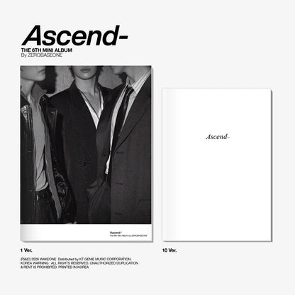 ZEROBASEONE - Ascend- - Photobook Version