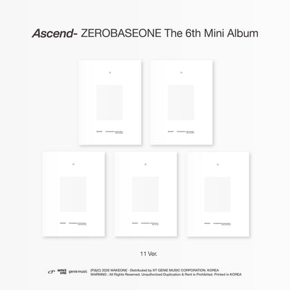ZEROBASEONE - Ascend- - 11 Version