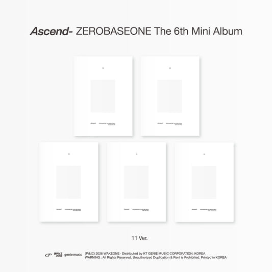 ZEROBASEONE - Ascend- - 11 Version