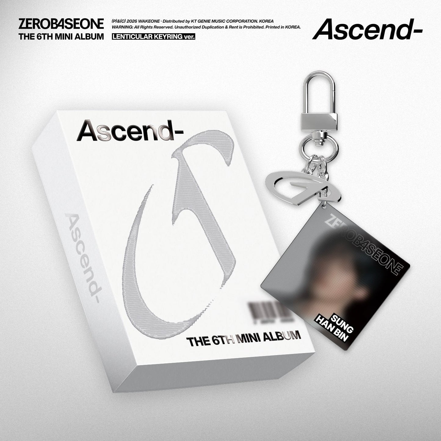 ZEROBASEONE - Ascend- - LENTICULAR KEYRING Version