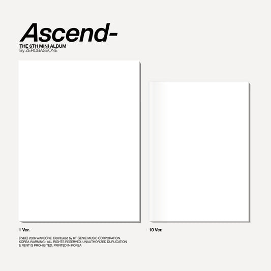 ZEROBASEONE - Ascend- - Photobook Version