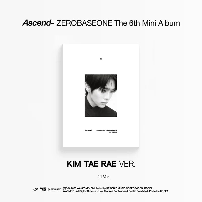 ZEROBASEONE - Ascend- - 11 Version