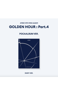 ATEEZ - [GOLDEN HOUR : Part.4] POCAALBUM Ver. (DIARY Ver.)