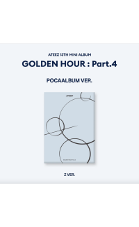ATEEZ - [GOLDEN HOUR : Part.4] POCAALBUM Ver. (Z Ver.)