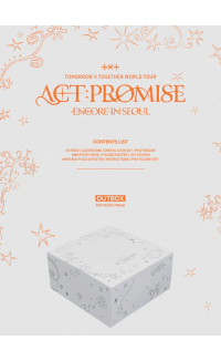 TOMORROW X TOGETHER - WORLD TOUR [ACT : PROMISE] ENCORE IN SEOUL